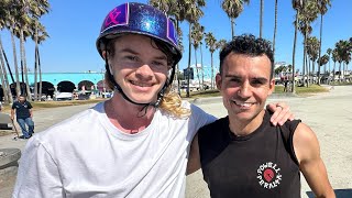 Andy Anderson & Kilian Martin Vs Venice SkatePark !!! @NkaVidsSkateboarding