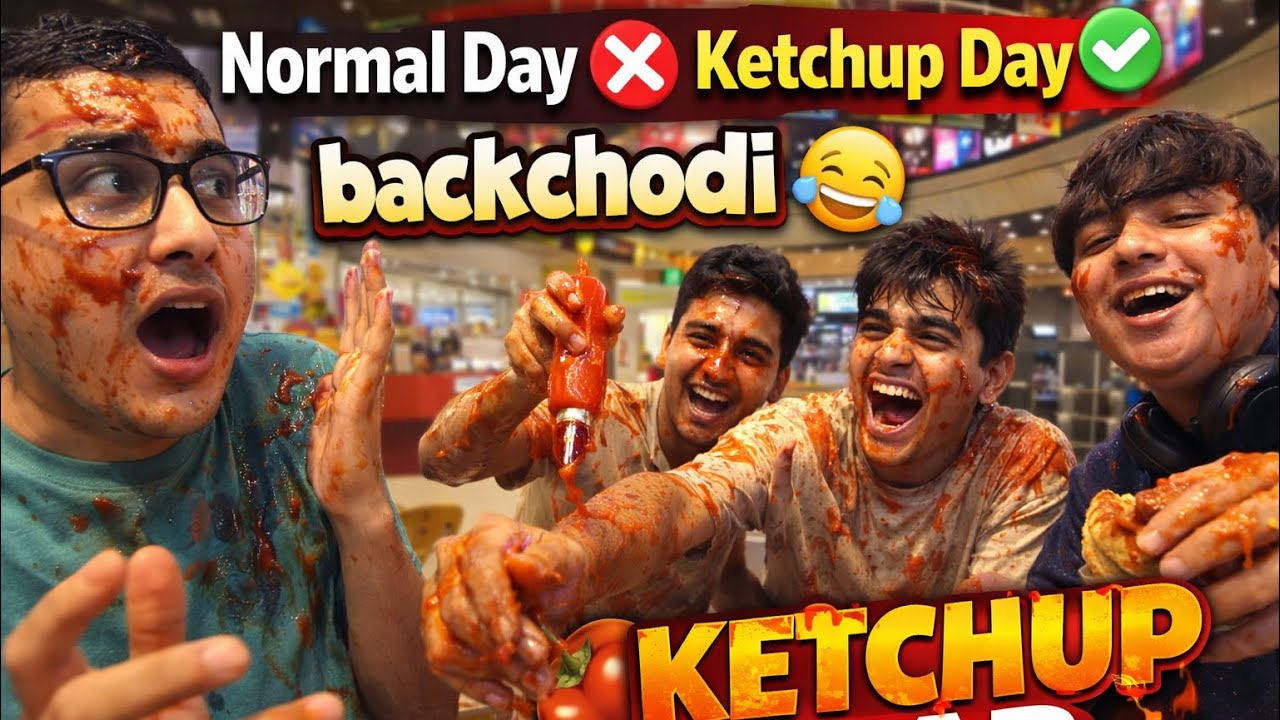 Capital Mall Mein Full Backchodi 😭🔥 | Ketchup War With Friends 😂