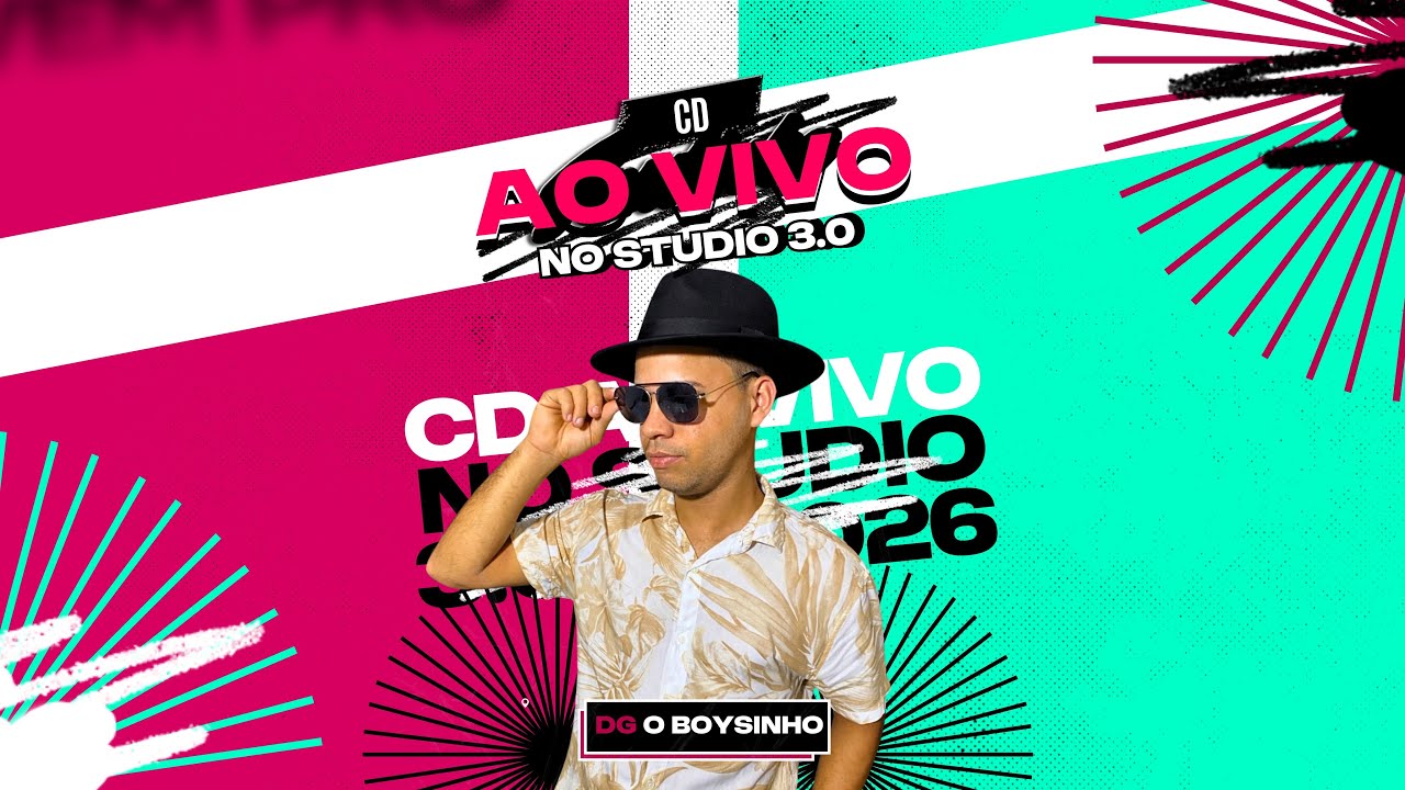 DG O BOYZINHO AO VIVO NO STUDIO 3.0
