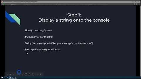 Intro to Java Chapter 02 Exercise 01 - Convert Celcius to Fahrenheit