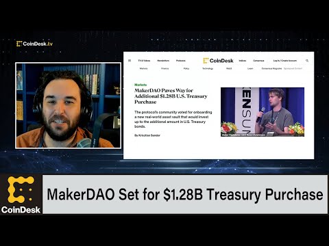 Makerdao set for $1. 28b treasury purchase