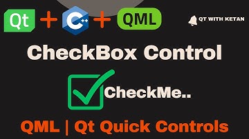 Qt QML-zelfstudie | CheckBox-besturingselement | Qt QML-toepassing | Volledige Qt QML-cursus