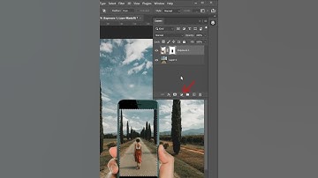Mobile Photo Effect | Photoshop Shorts Tutorial