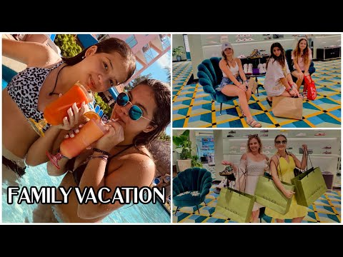 FIRST FAMILY VACATION / SHOPPING /HAUL / TRY ON | VLOG #1081
