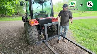 3 Point Tractor Pallet Forks | LANDTOP & Killinger