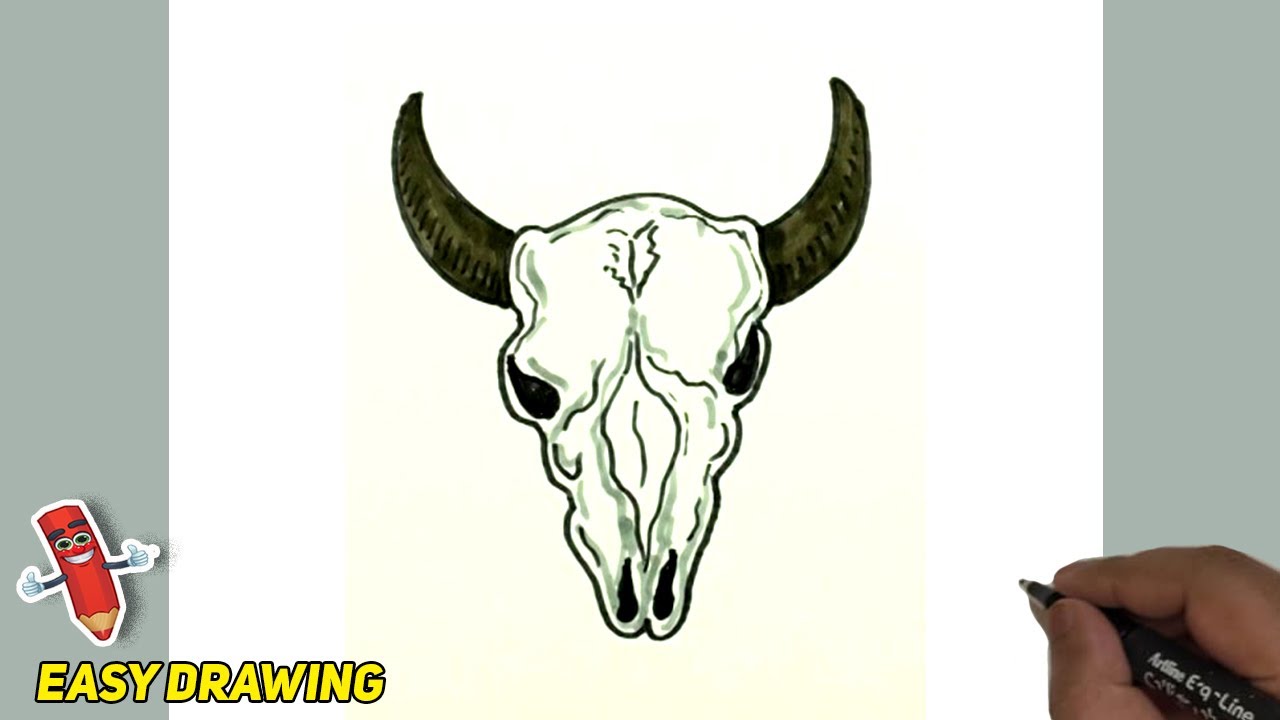 Update more than 88 animal skull tattoo simple latest - thtantai2