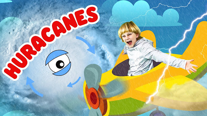 ¿Qué es un huracán? Videos Educativos para niños | Huracanes,Tifones y Ciclones