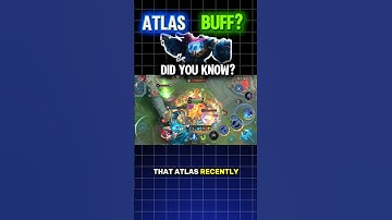 ATLAS BUFF! 🤯 3 QUICK Tips to DOMINATE with the NEW Atlas MLBB | Roam Guide