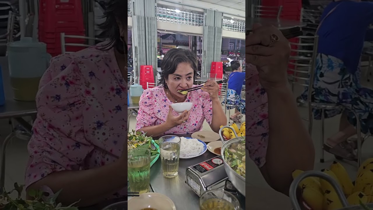 Chị xuyến ănn cỡ này còn hơn gđai gia rồi