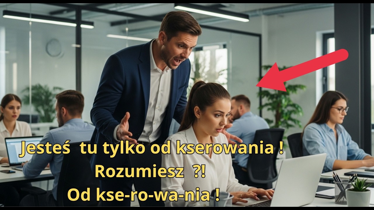 Menedżer publicznie ją skrytykował. Chwilę później sala zarządu zamilkła !