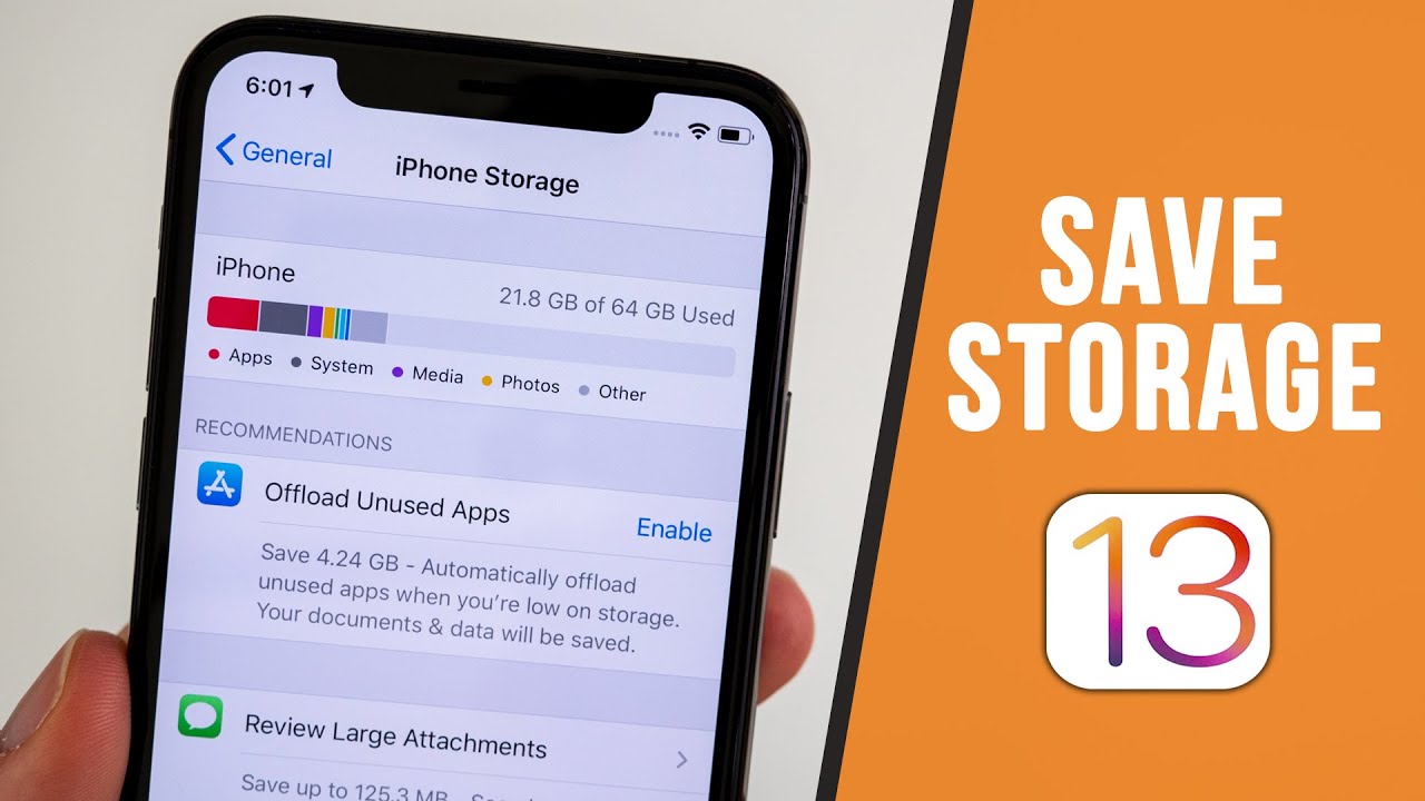 How To Delete Other Storage On Iphone 13 Other Pro Storage Tips Youtube