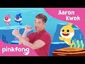 Aaron kwok dancing to baby shark  2nd version  babyshark  pinkfong baby shark x harbour city