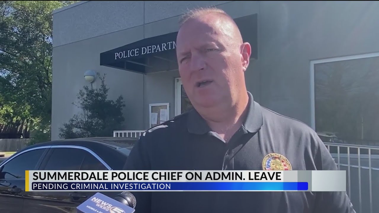 Summerdale Police Chief under investigation, on paid administrative