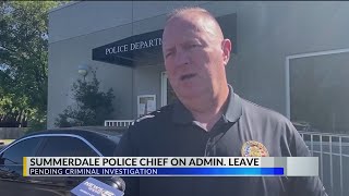 Summerdale Police Chief under investigation, on paid administrative leave