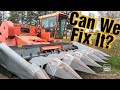 Can We Fix It?  New Idea Uni Harvester Conveyor Repair