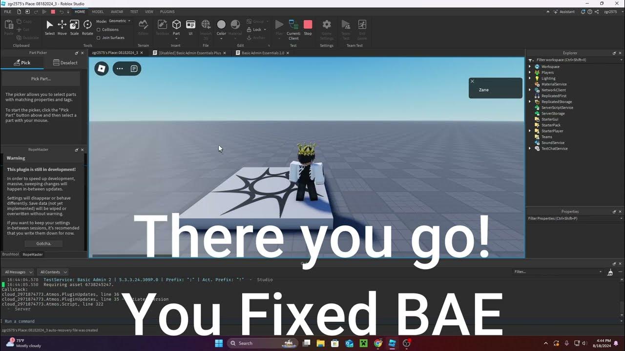 How to fix bae basic admin essentials youtube