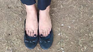 Black flats shoeplay | Custom videos available