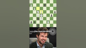 When you find the BRILLIANT Move! #chess #viral