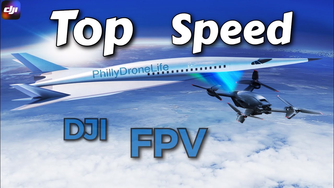 How Fast Does The DJI FPV Drone | Top Speed of DJI FPV Drone YouTube