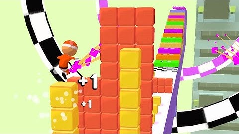 Cube Surfer - All Levels Gameplay Walkthrough, IOS/Android Mobile Gaming ( Level 15 )