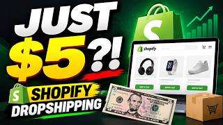 I Tried to Figure Out How to Start Shopify Dropshipping With $5!     Beginner’s Guide