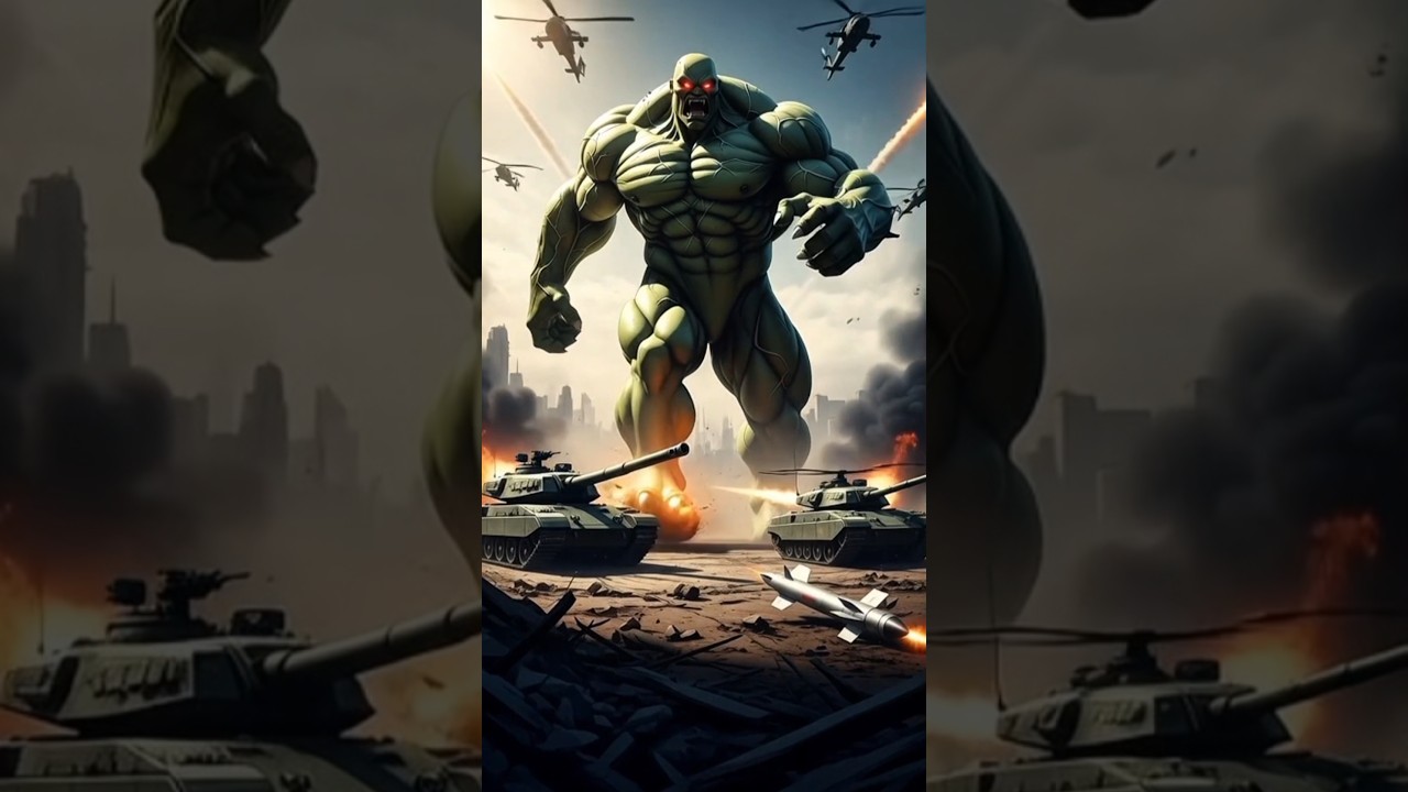 हरा दानव की खतरनाक कहानी 😱 | Hulk Cartoon Story in Hindi | Dangerous Animated Story