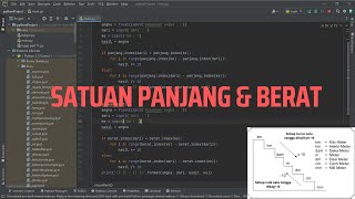 PROGRAM PYTHON SATUAN BERAT & PANJANG