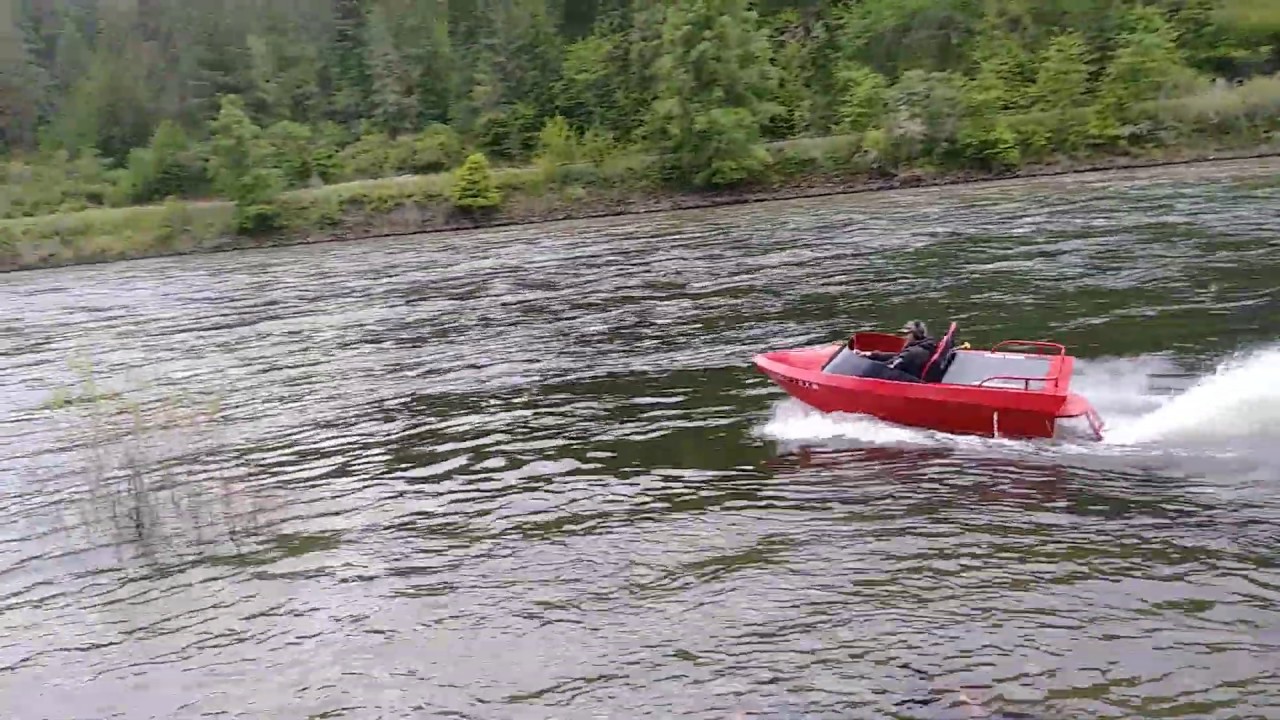 Mini jet boat YouTube