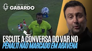 Thumbnail for Saiu o áudio do VAR do Gre-Nal; o que os árbitros conversaram sobre o pênalti não marcado em Aravena