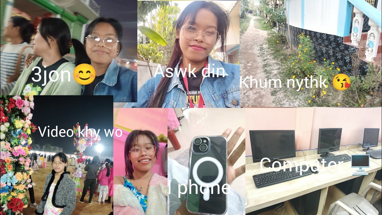 Aswk din ni pore computer 🖥️||and mare by mala kha😊