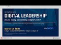 Digital leadership forum