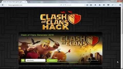 Clash of Clans Real Gems Hack 100% Working