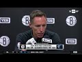 Steve Nash Postgame Interview | Brooklyn Nets lose to Memphis Grizzlies 134-124