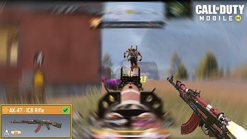 AK47 INSANE GUNSMITH IN CODMOBILE BATTLE ROYALE | SOLO SQUAD