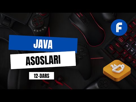 12-DARS | JAVADA CONSTANTS VA ULARDAN FOYDALANISH | JAVA ASOSLARI