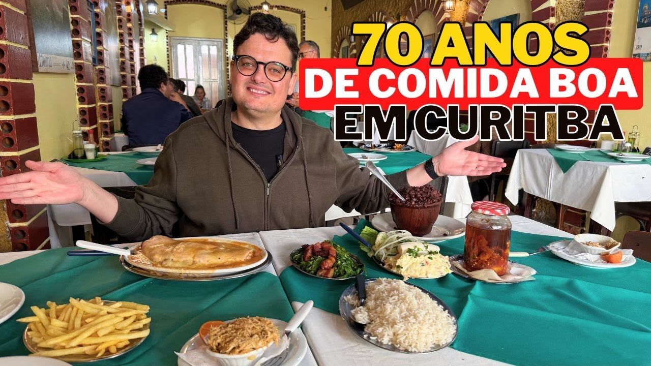 VISITAMOS O RESTAURANTE MAIS ANTIGO DE CURITIBA 