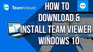 كيفية تنزيل برنامج TeamViewer وتثبيته على جهاز الكمبيوتر/الكمبيوتر المحمول الذي يعمل بنظام Windows 10