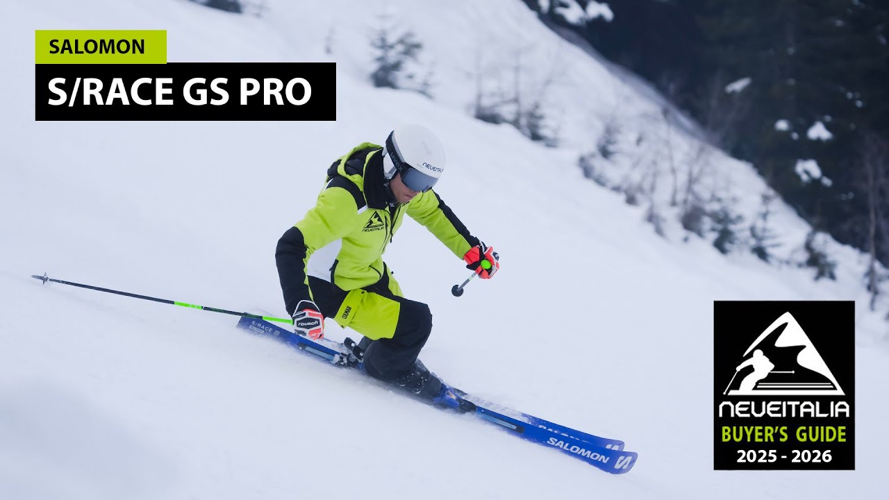 Salomon S/Race GS PRO - NeveItalia Ski-Test 2025/2026 - YouTube