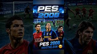 RONALDO PES 2008 🥹 THIS WAS DIFFERENT #football #touchandgoal #soccer #pes #touchfooty #pess #messi