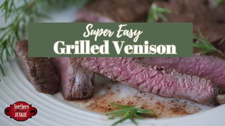 Super Easy Grilled Backstrap Venison (Deer Meat)