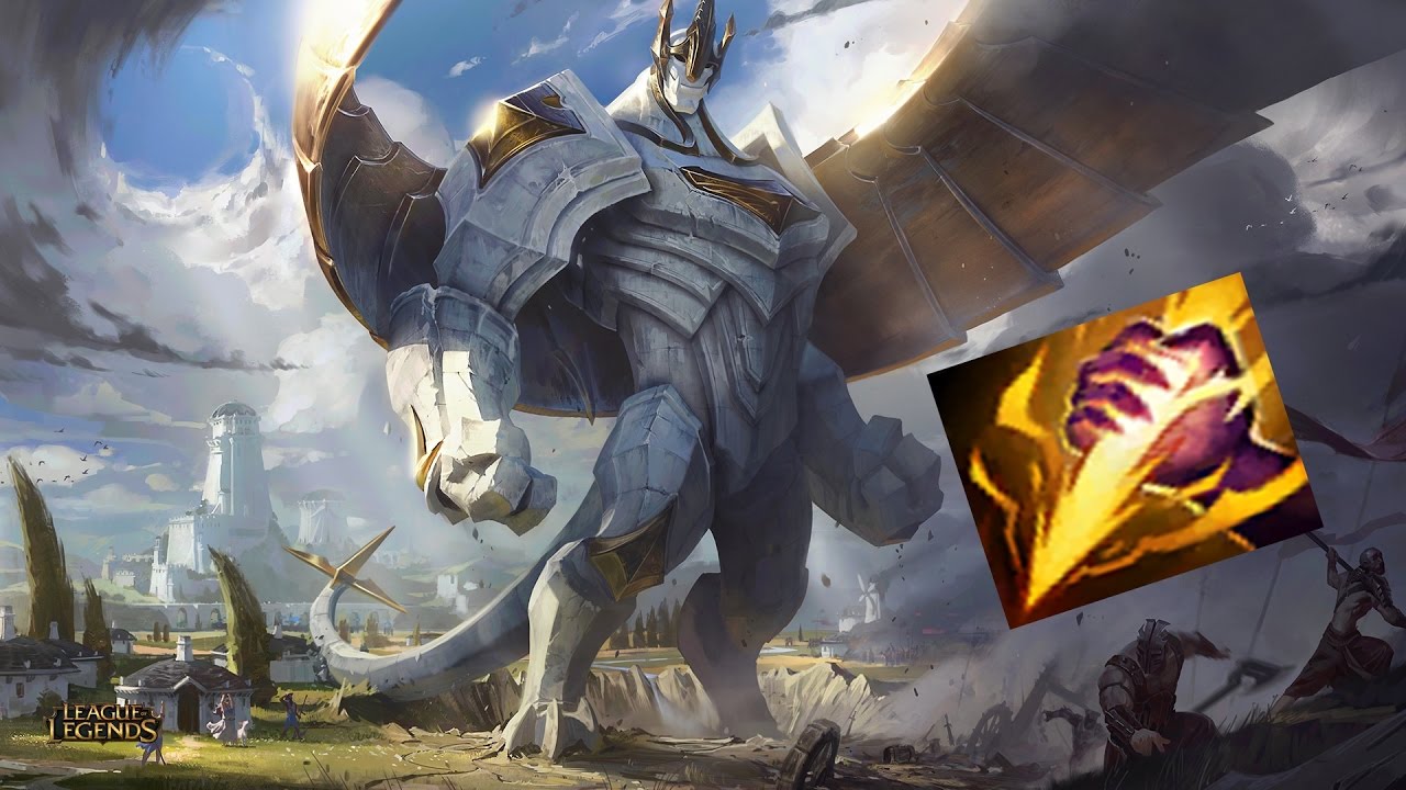 League of Legends Jungle pre-nerf Galio rework - YouTube