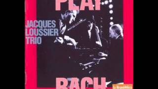 Video voorbeeld van "Jacques Loussier Trio - Corale 'Jesus Bleibet Meine Freude' ..."