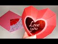 Surprise ball popup heart tutorial