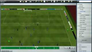 Football Manager 2009. Shay Given scoring a sensational goal vs Cheh!