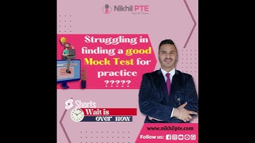 PRACTICE MOCK TESTS AND GET RESULT IN 30 MINUTES #shortsyoutube || PTE BY NIKHIL || #nikhilpte