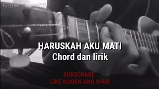 Haruskah Aku Mati -  'Andai Kau Merasakan Sakit yang Kau Berikan'~VERSI UKULELE SENAR 3