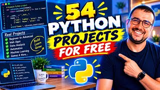 54 REAL Python Programming Language Projects 