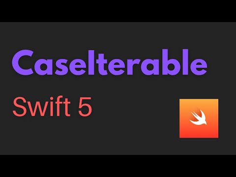 Swift Enums: CaseIterable (Xcode 12, Swift 5, 2020) - iOS Development