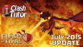 Clash of Clans July Update: Dragons Legends Spells!