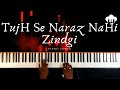 Tujhse naraz nahi zindagi  piano cover  lata mangeshkar  aakash desai